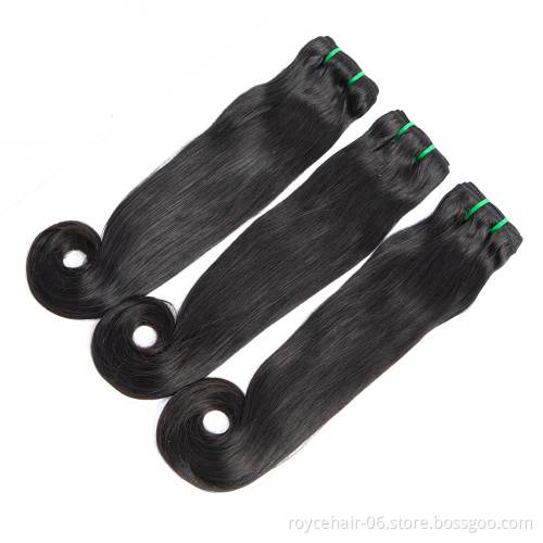 Factory Price Can Be Dyed And Styled High Quality Top Grade Virgin Human Hair Unprocessed Indian Fumi Curve Straight Bundles